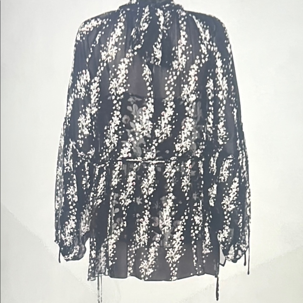 All Saints Elmear Cultivator Top Size 10 - Picture 3 of 11
